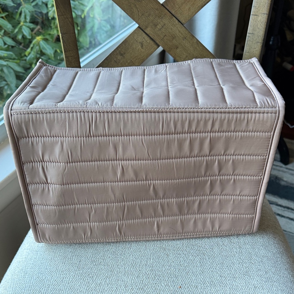 Foldable Storage Bin with Handles - Tan - Picture 5 of 7